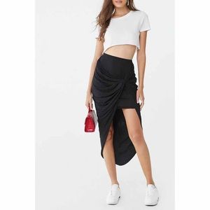 Skirts - Twisted Asymmetrical Skirt Skirts - Twisted Asymmetrical Skirt